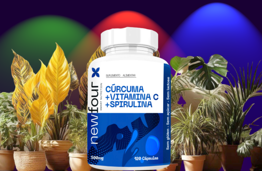 Cúrcuma + Vitamina C + Spirulina 